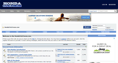 Desktop Screenshot of hondacivicforum.com