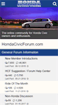 Mobile Screenshot of hondacivicforum.com